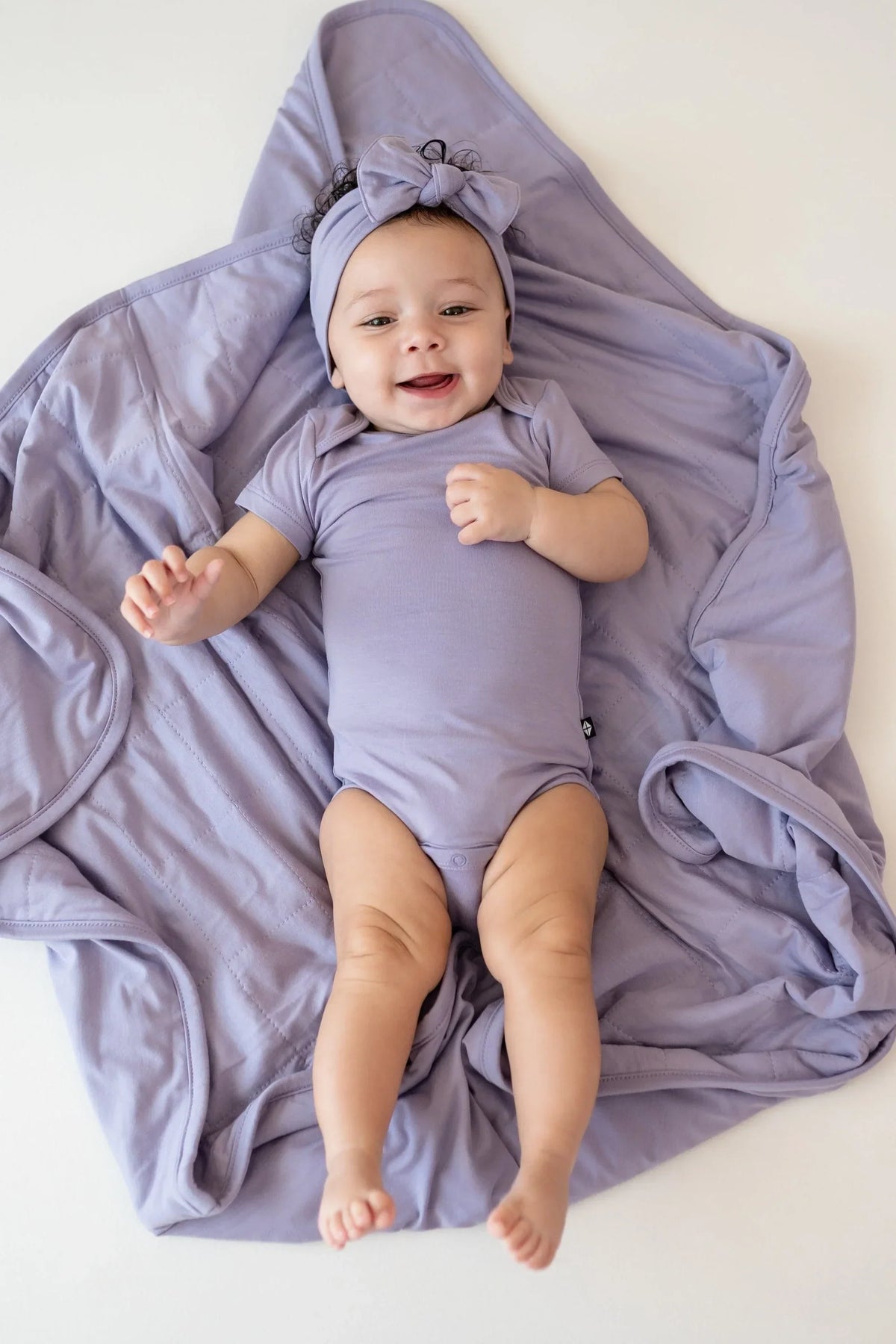 Baby Blanket in Taro 1.0 Main image
