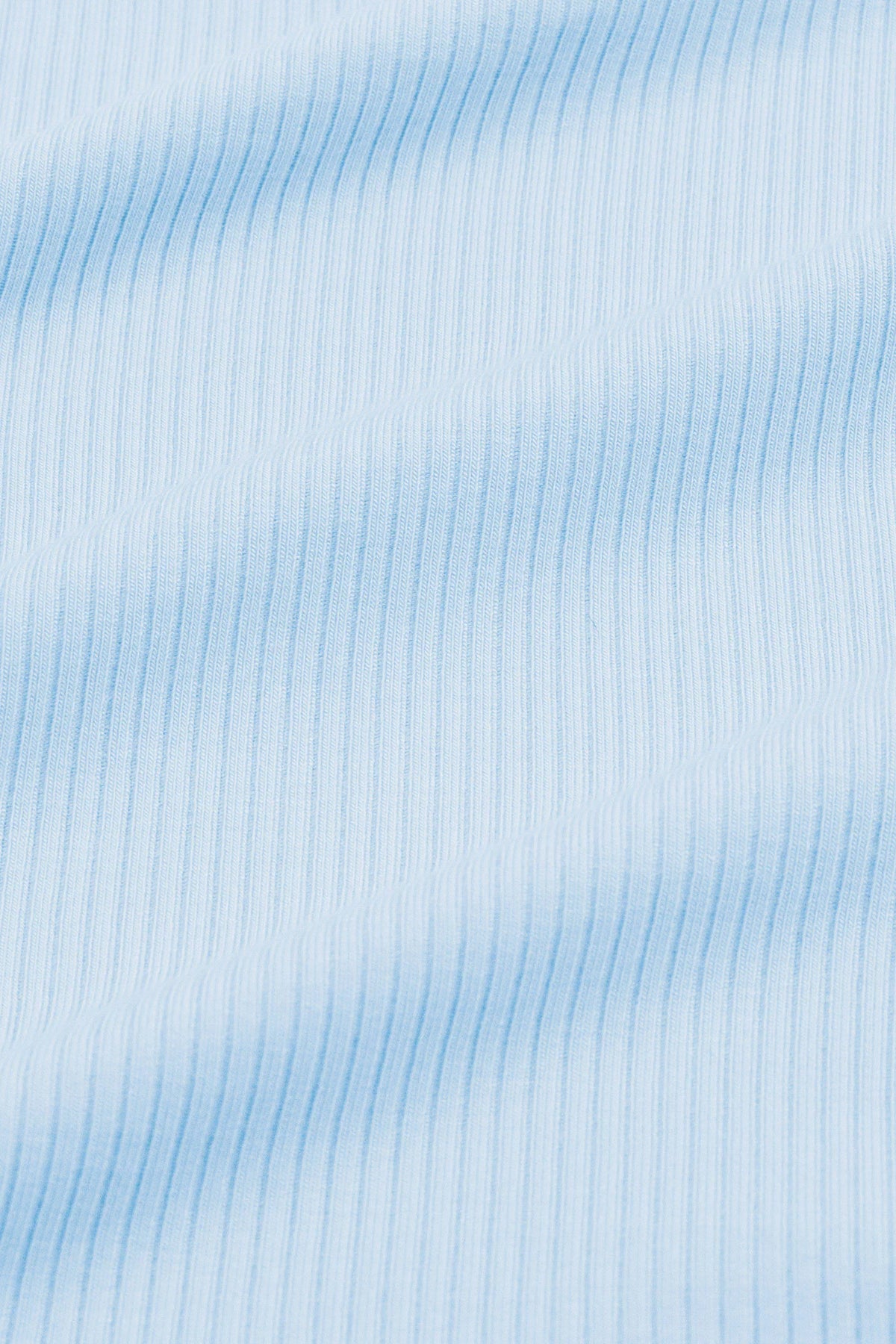 Ribbed Infant Henley Set in Breeze