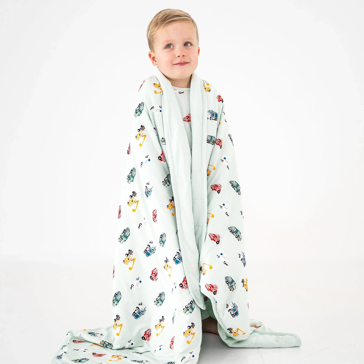 Toddler Blanket in City Vehicles 1.0 Main image