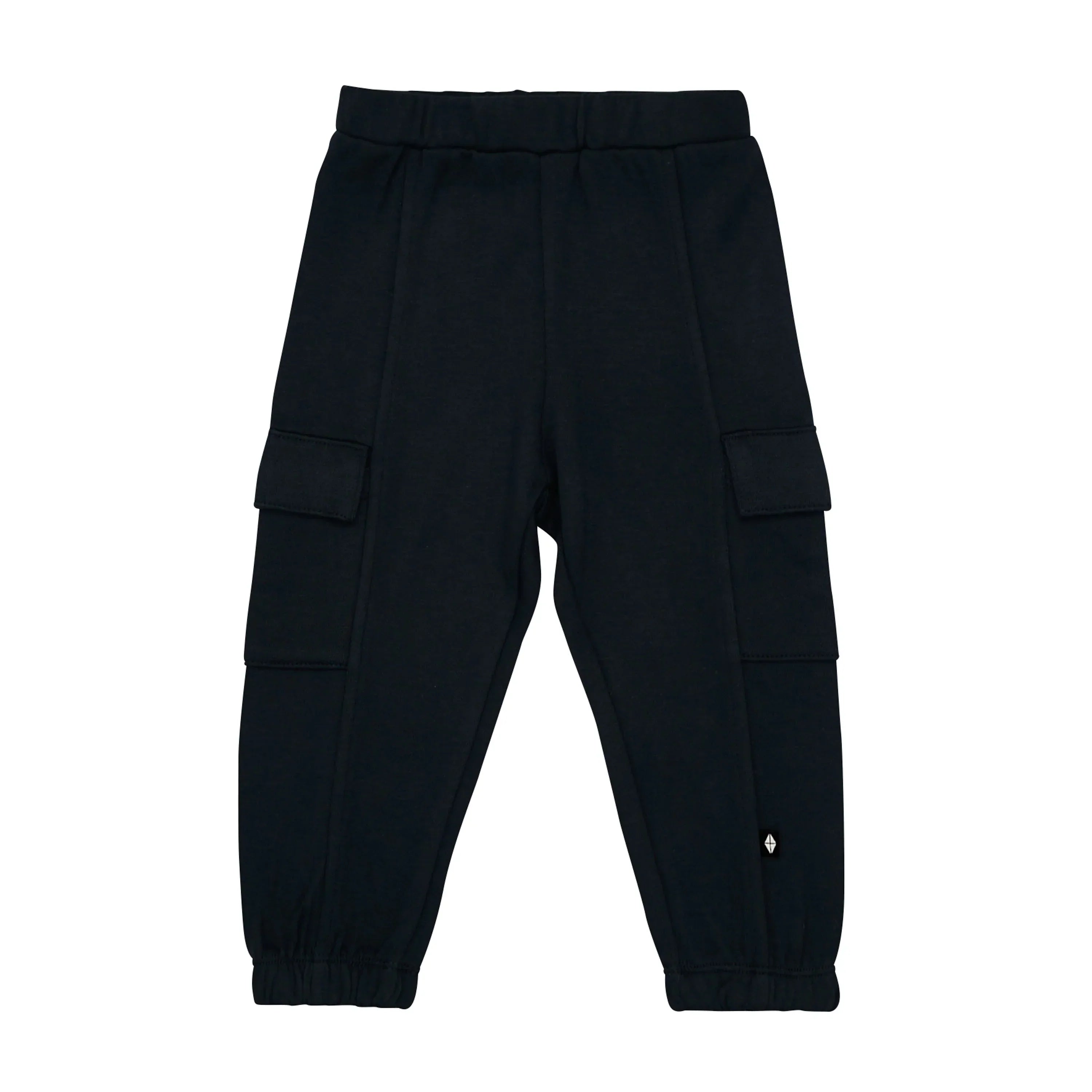 Fleece Cargo Pants in Midnight Secondary image