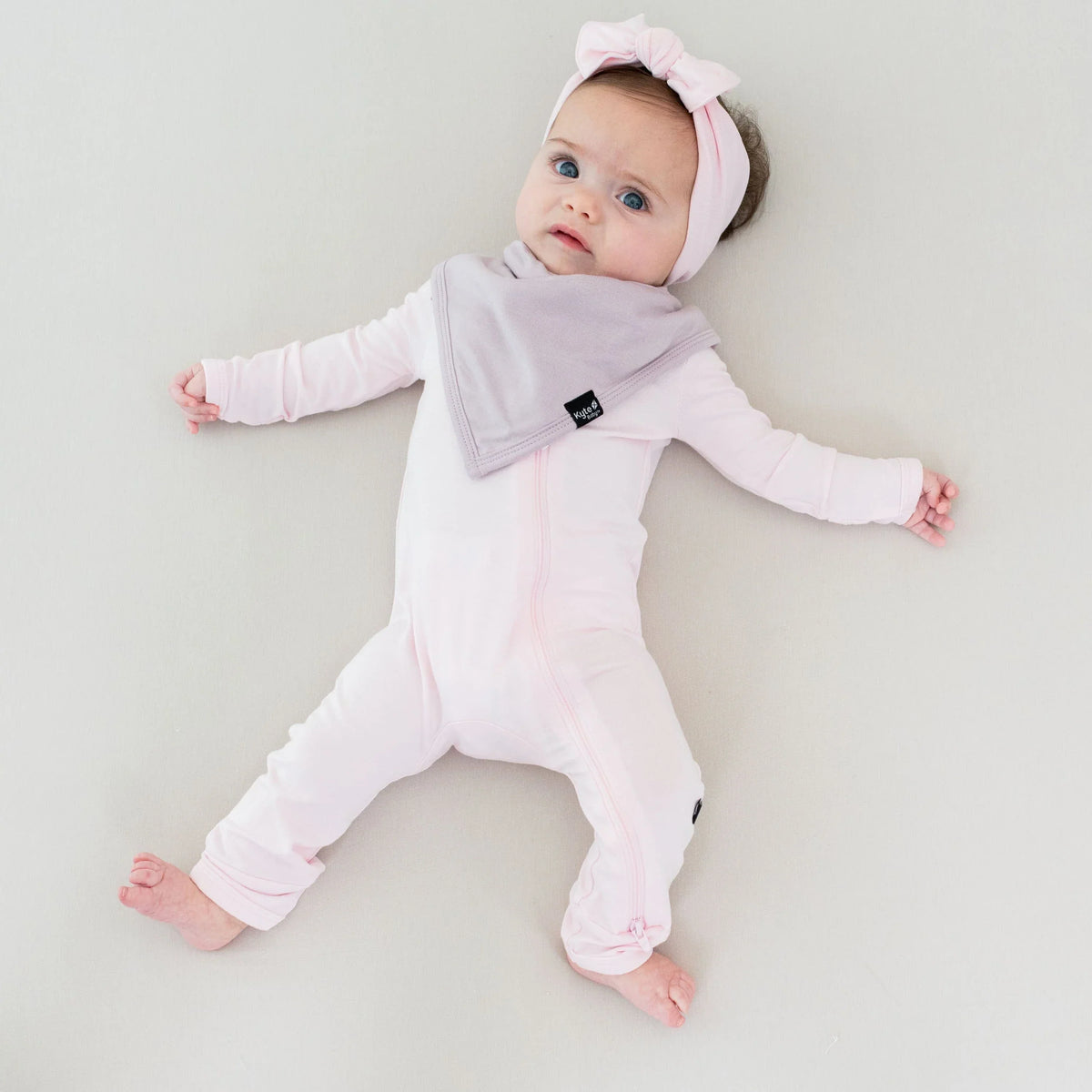 Zippered Romper in Sakura Main image