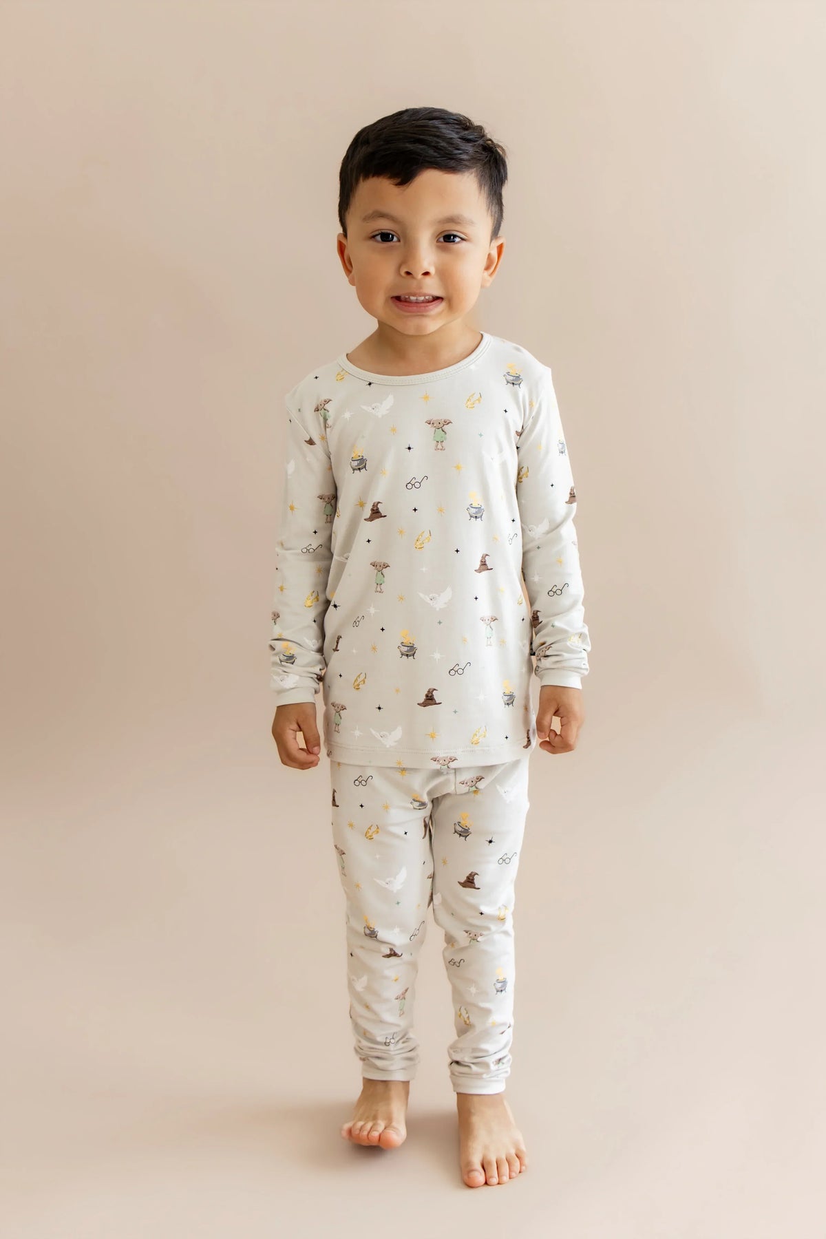 Long Sleeve Pajamas in Starry Icon Main image