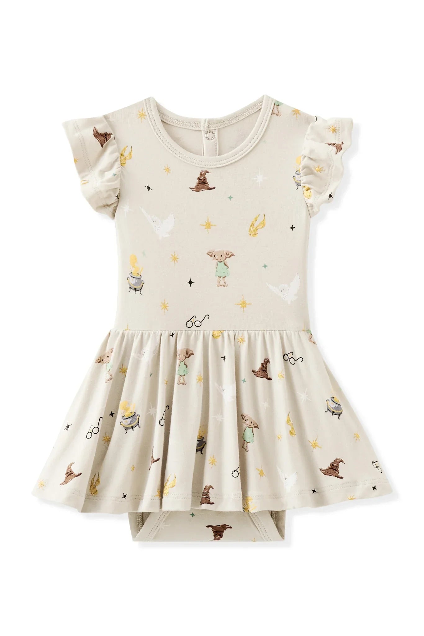 Twirl Bodysuit Dress in Starry Icon Secondary image
