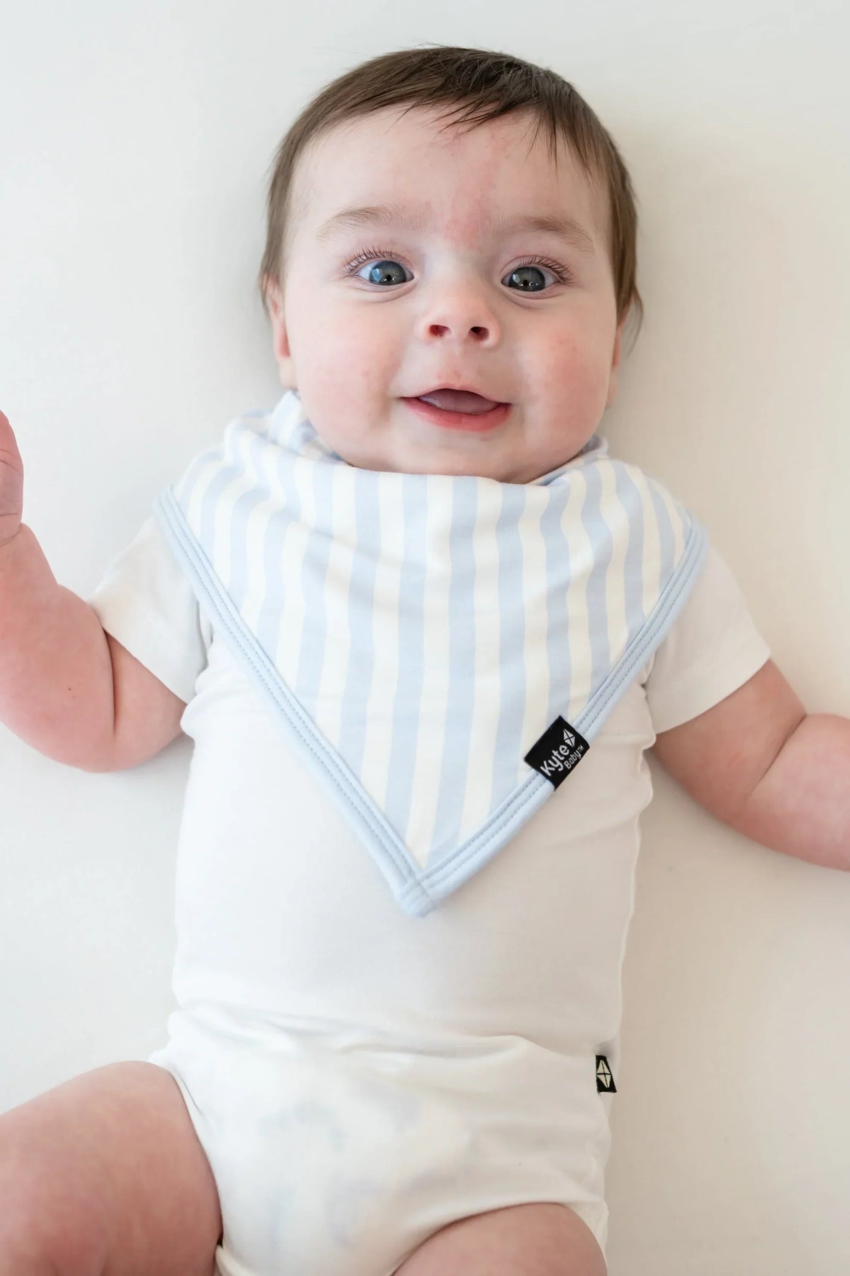Bib in Small Mist Stripe Main image