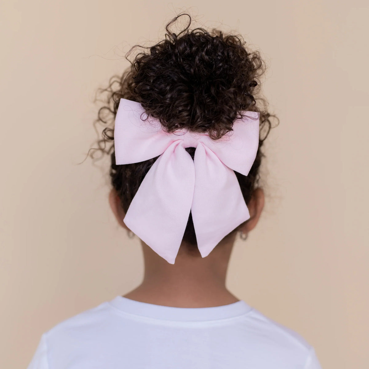 Large Alligator Clip Bow in Sakura Main image
