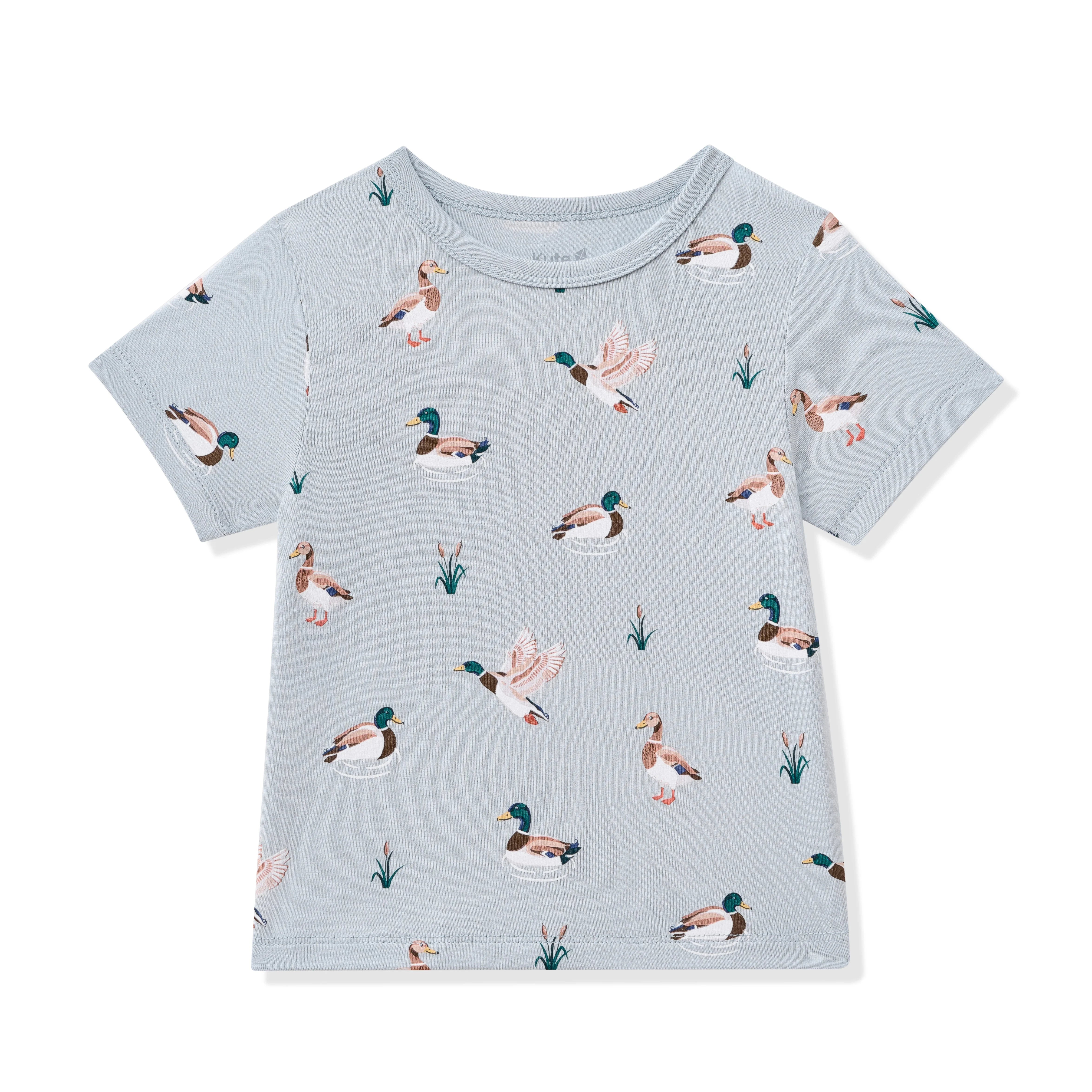 Toddler Basic Tee in Mallard Duck Secondary image