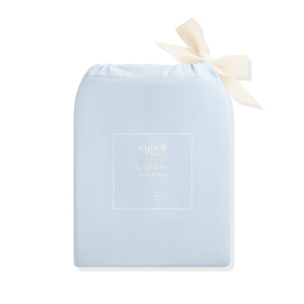 Mini Crib Sheet in Breeze