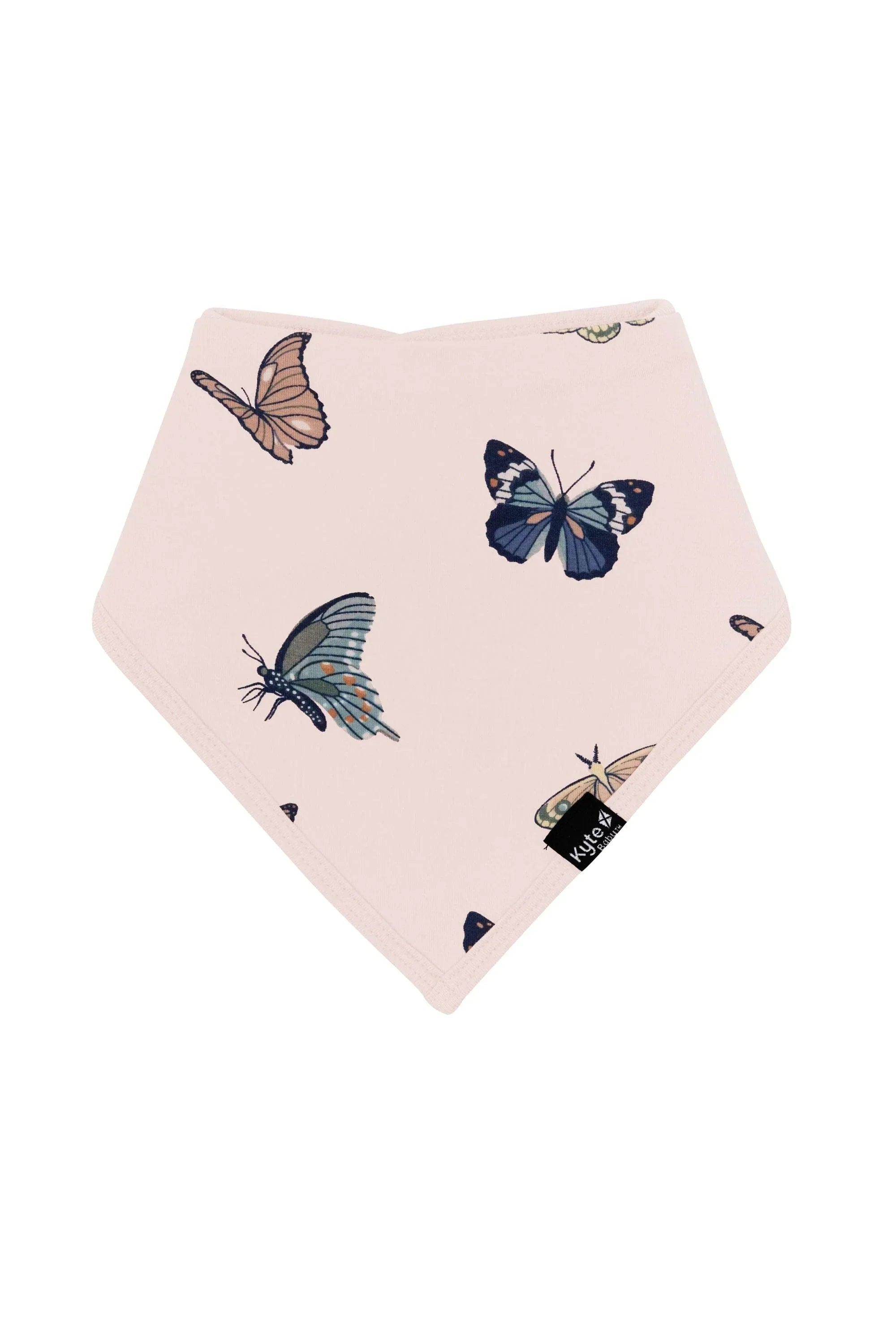 Bib in Blush Butterfly Secondary image