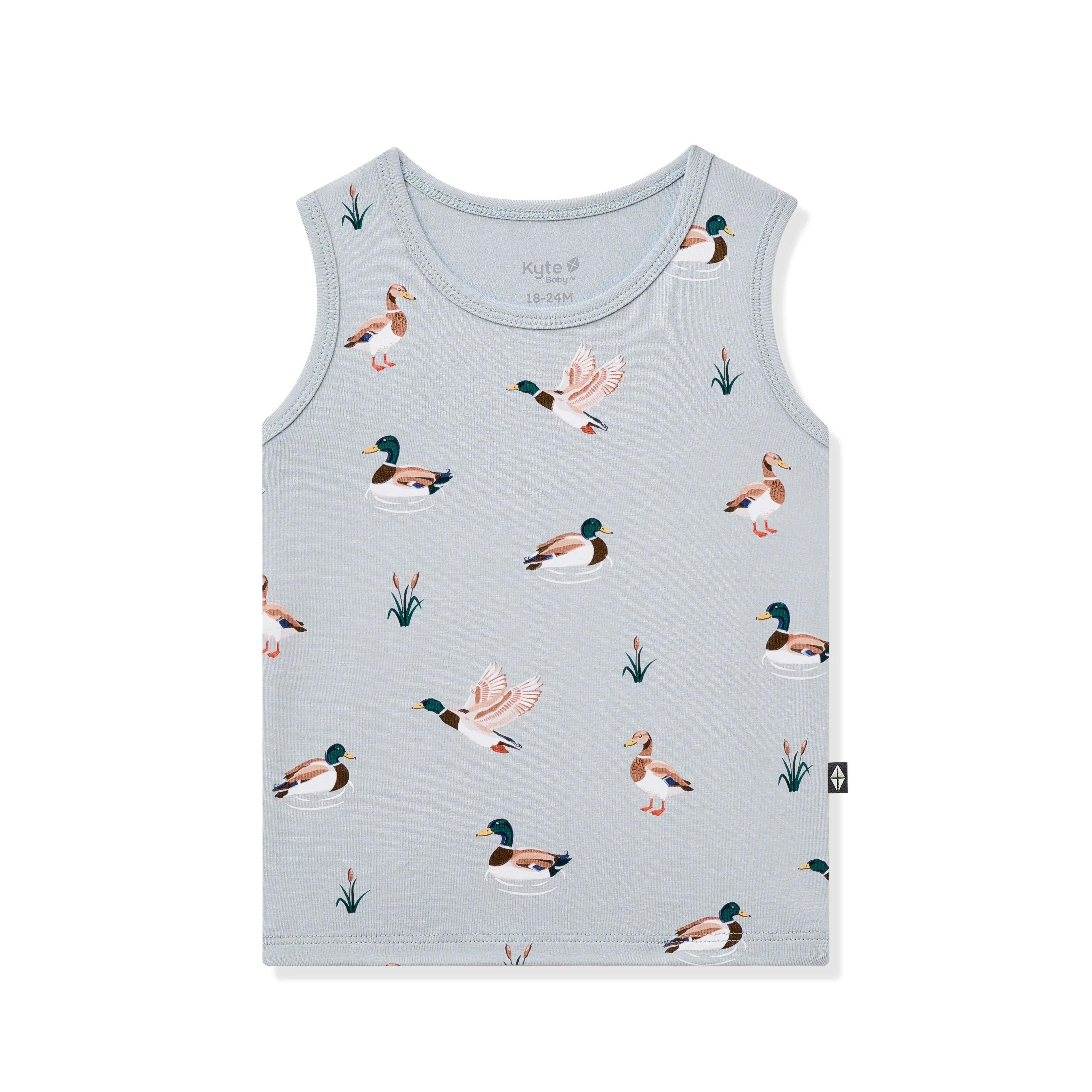 Toddler Tank Top in Mallard Duck Secondary image