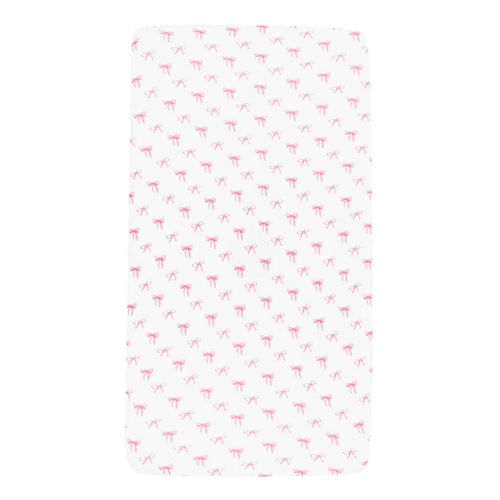 Mini Crib Sheet in Bow
