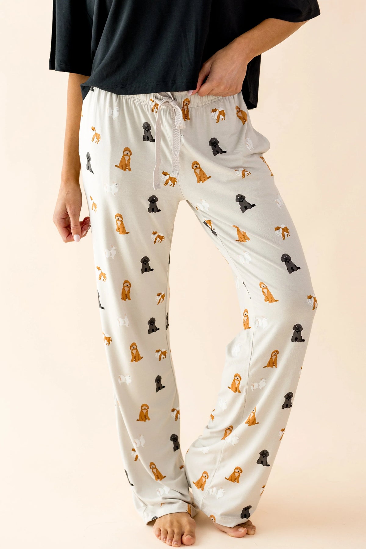 Women's Lounge Pants in Fluffy Dog Main image