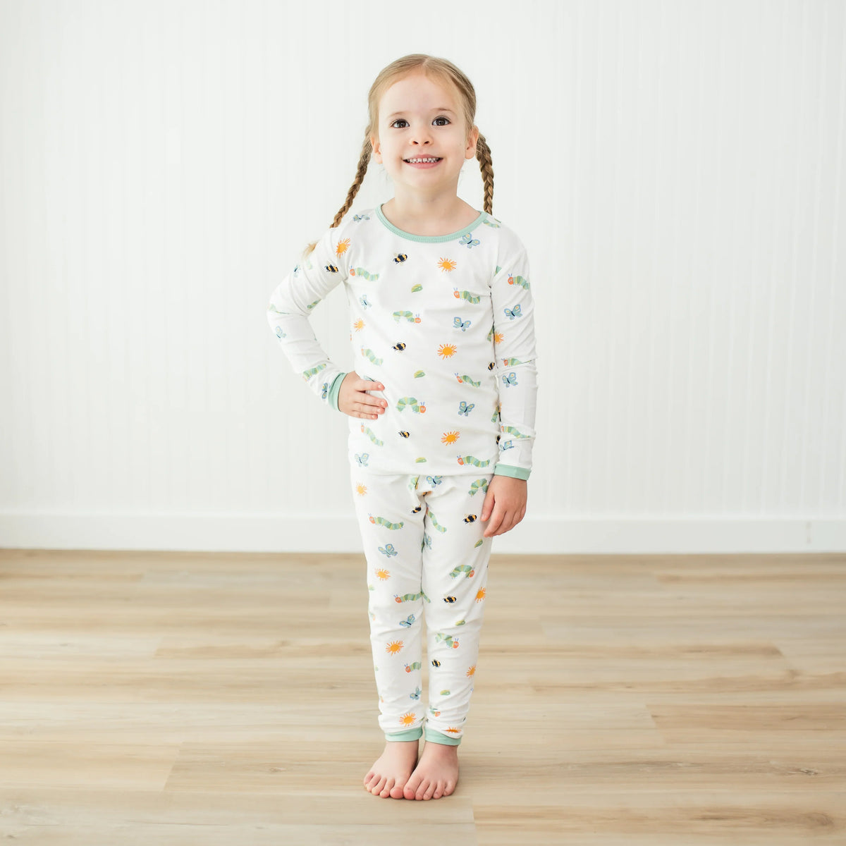 Long Sleeve Pajamas in The Very Hungry Caterpillar™ and Friends Main image