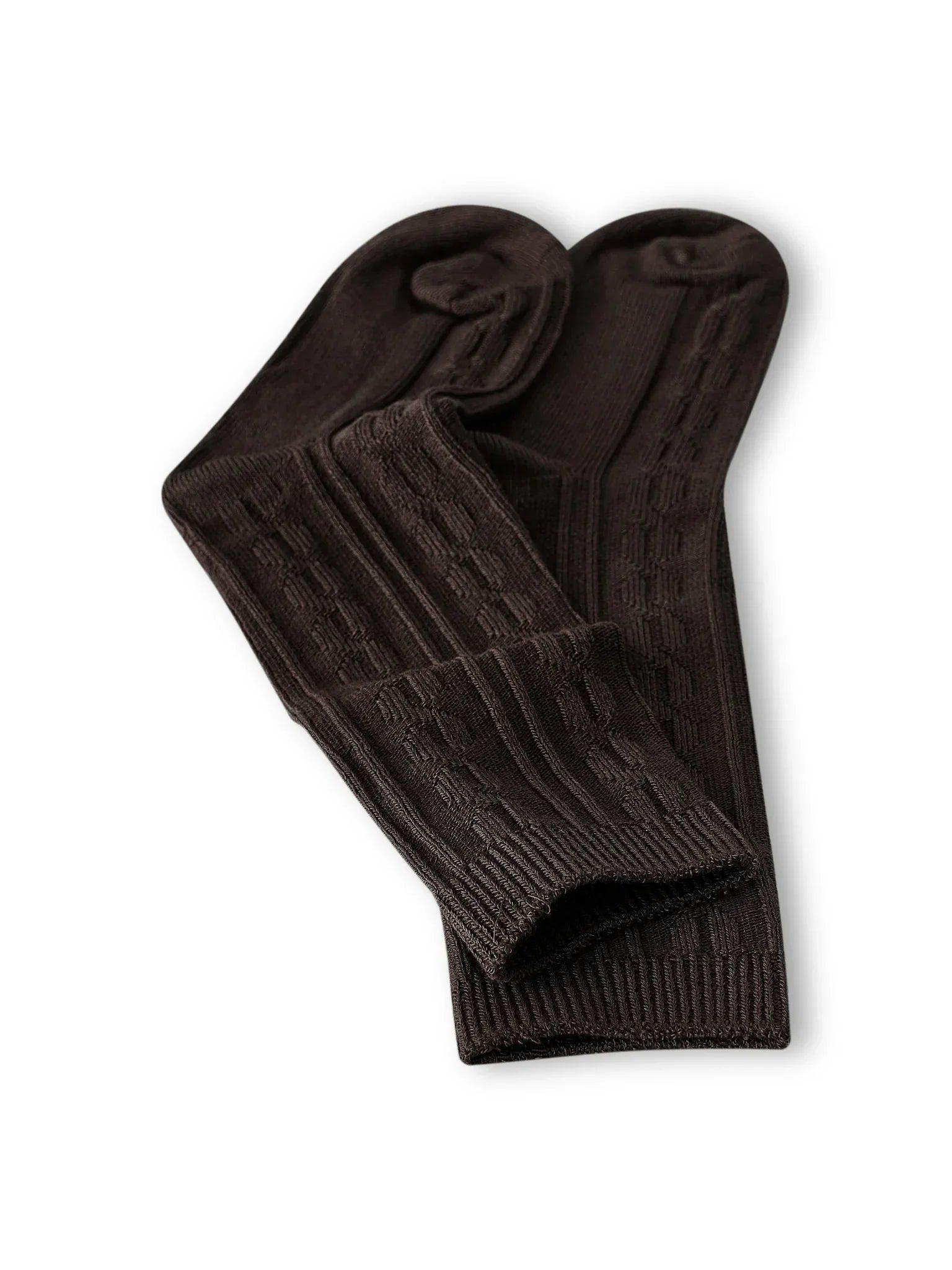 Knee High Socks in Espresso Secondary image