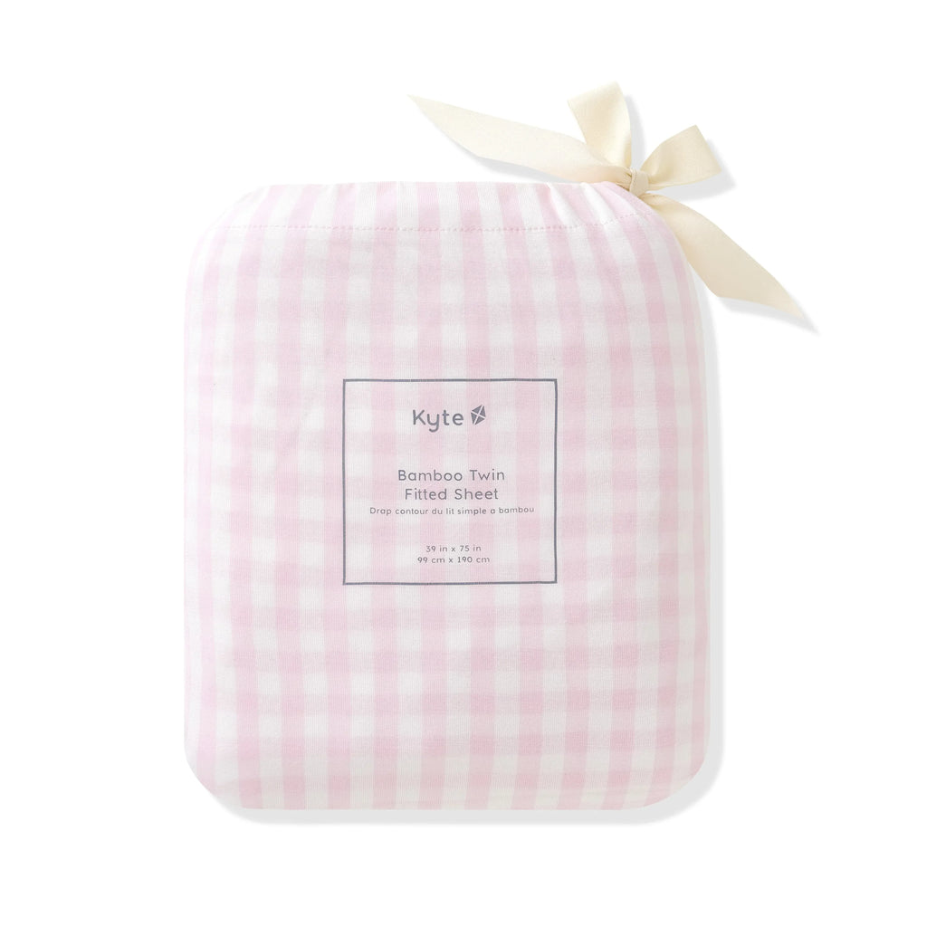 Twin Sheet in Small Sakura Stripe