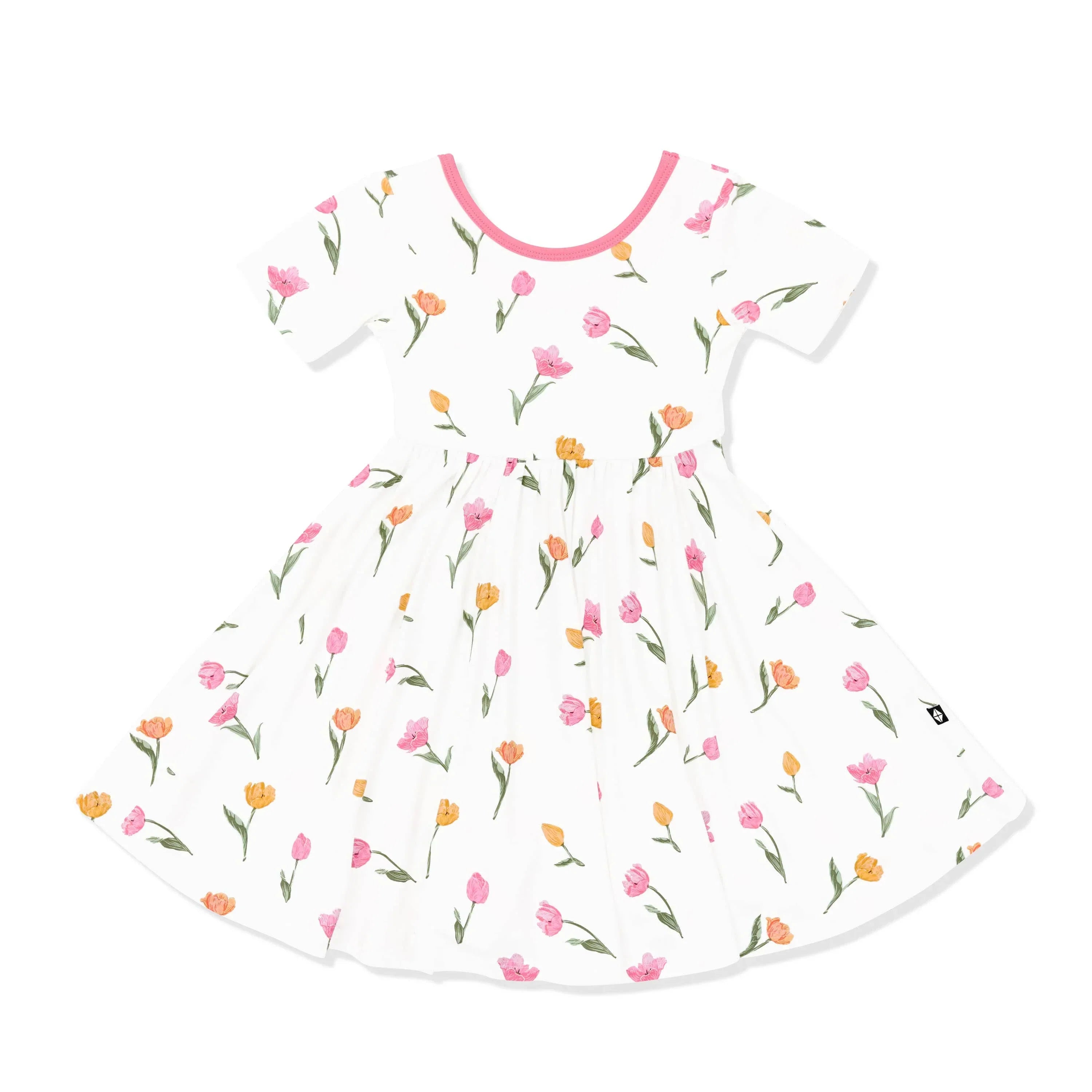 Twirl Dress in Tulip Secondary image