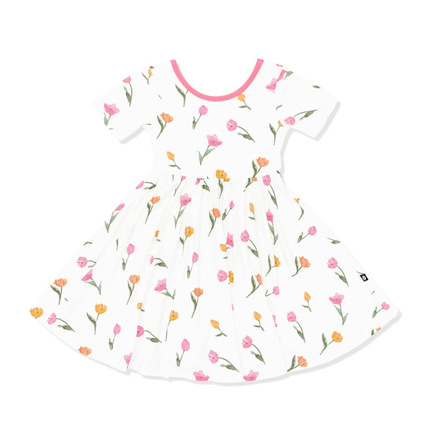 Twirl Dress in Tulip