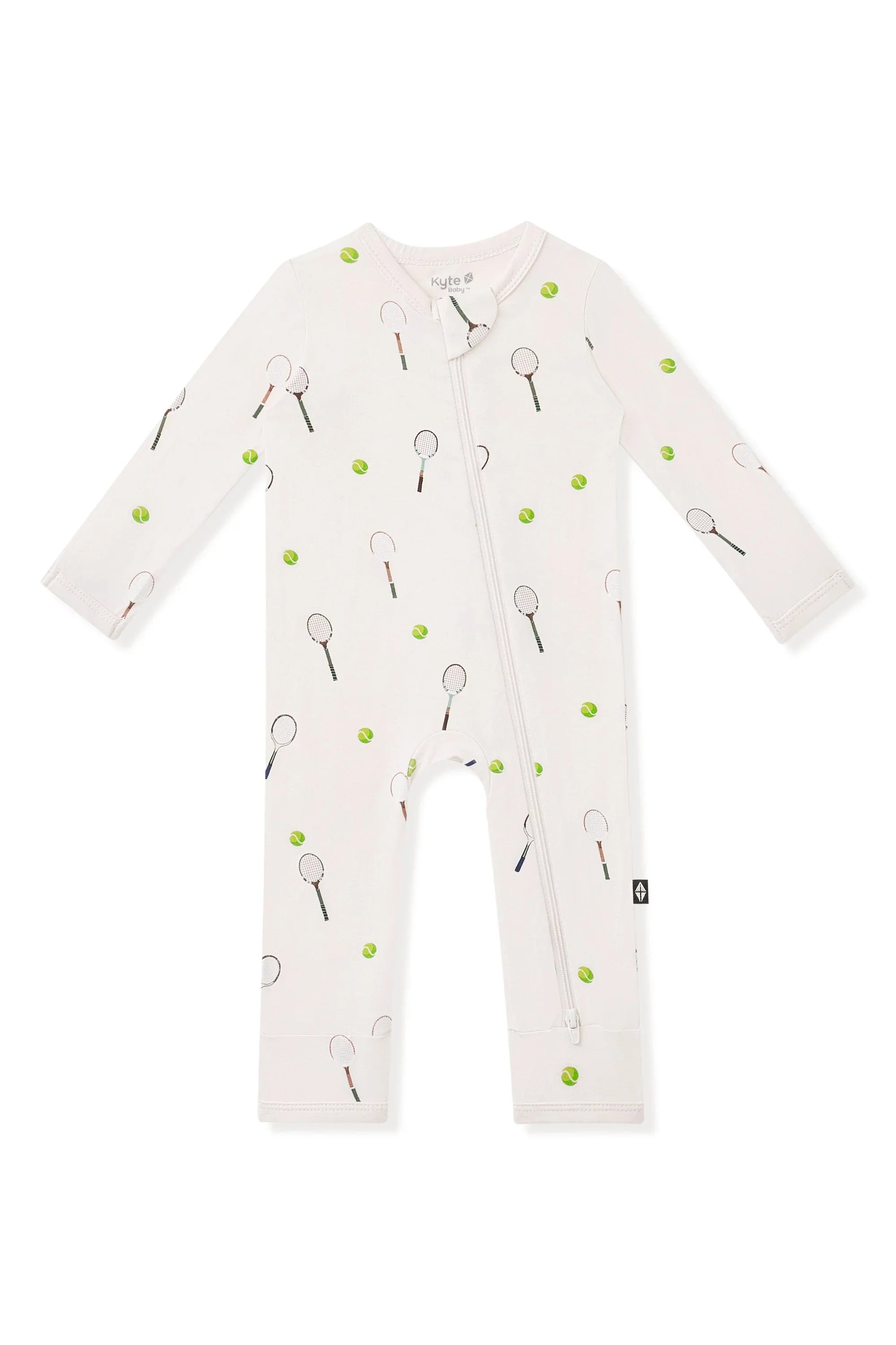 Zippered Romper in Tennis Secondary image
