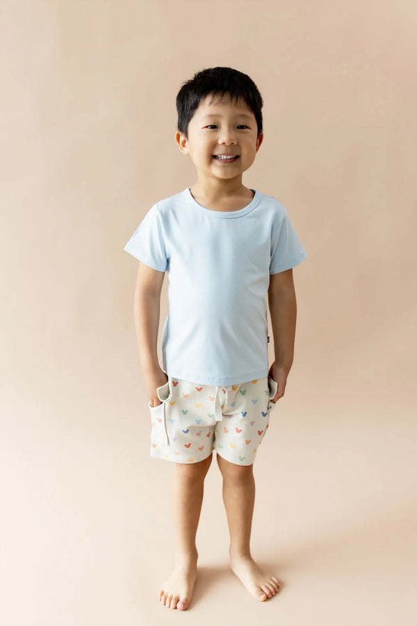 Cargo Short in Pastel Mickey Mouse