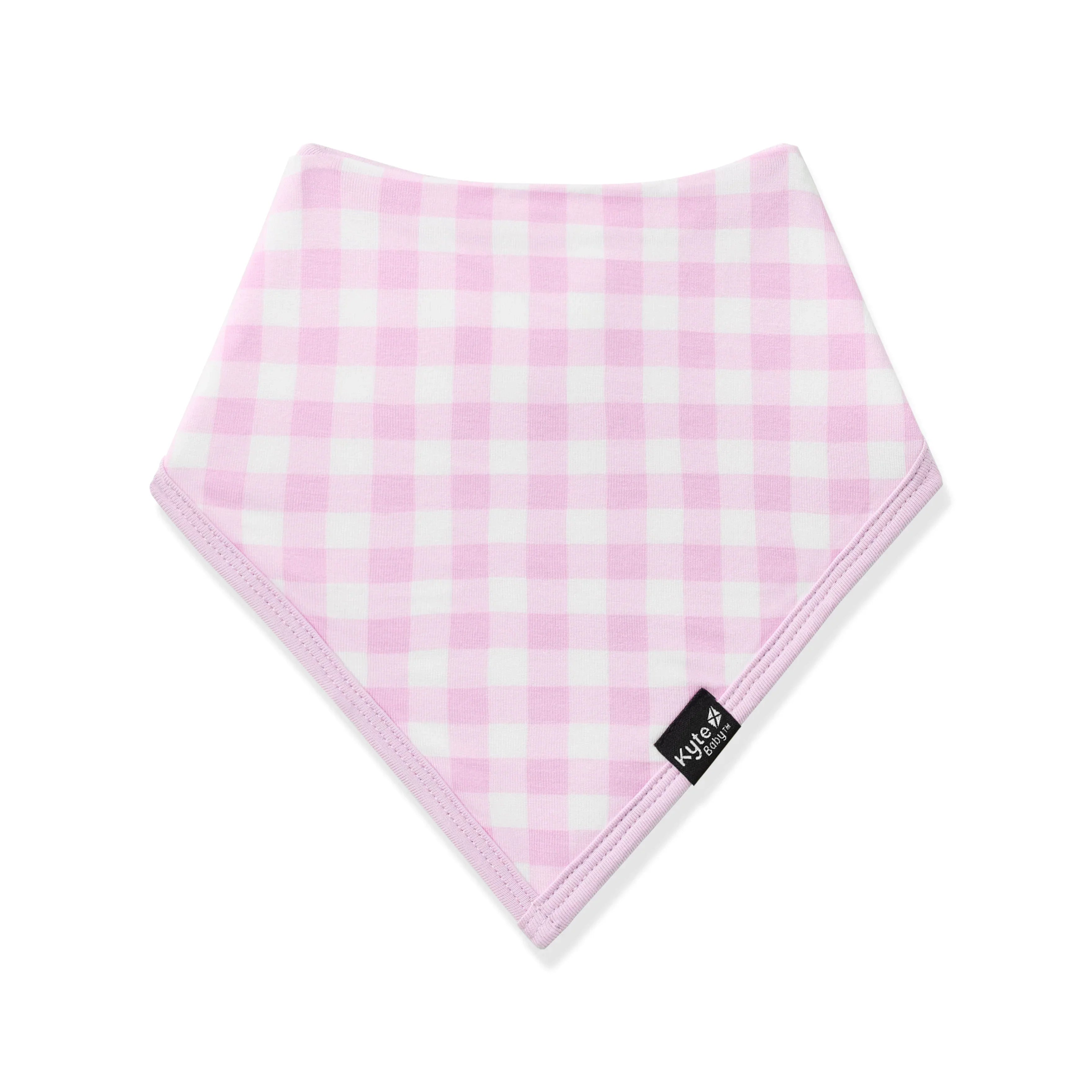 Bib in Gingham Thistle Secondary image
