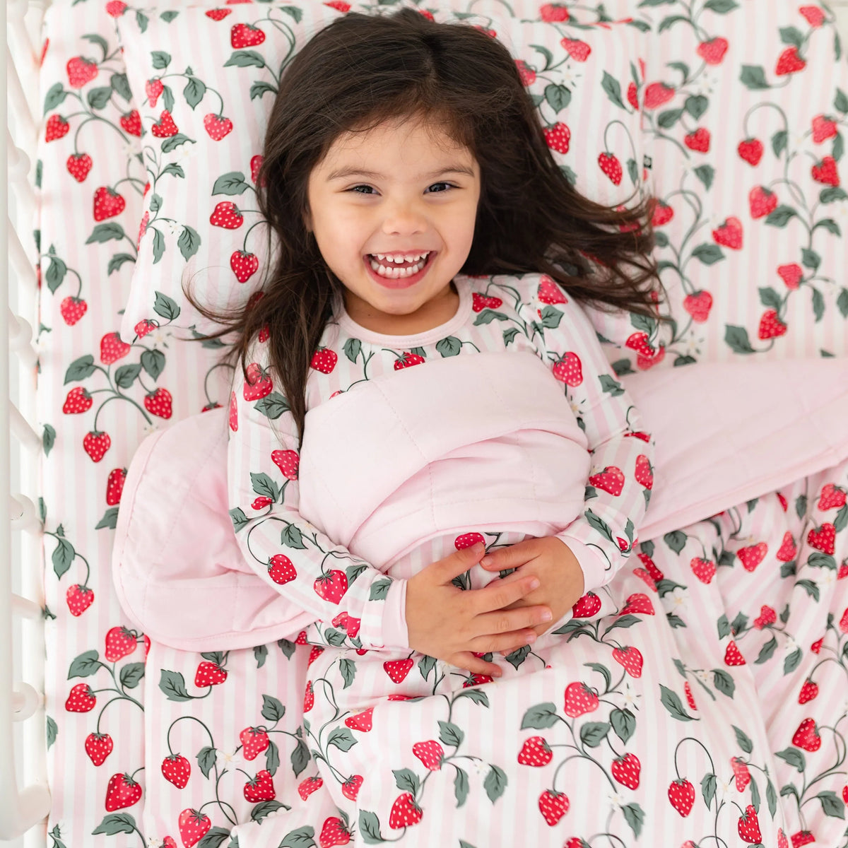 Toddler Blanket in Strawberry Fields 1.0 Main image